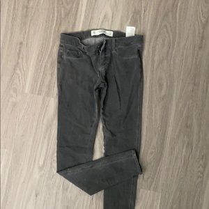 Abercrombie grey skinny jeans